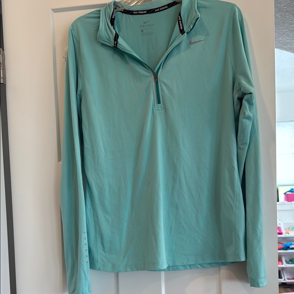 Nike Teal Long Sleeve Pullover